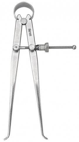 Starrett 73B-6 Yankee Spring-Type Inside Calipers, 0 to 6"