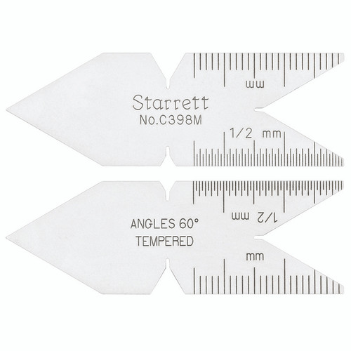 Starrett CENTER GAGE, METRIC