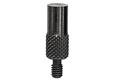 Starrett CONTACT POINT, 1/2" LONG, FLAT END