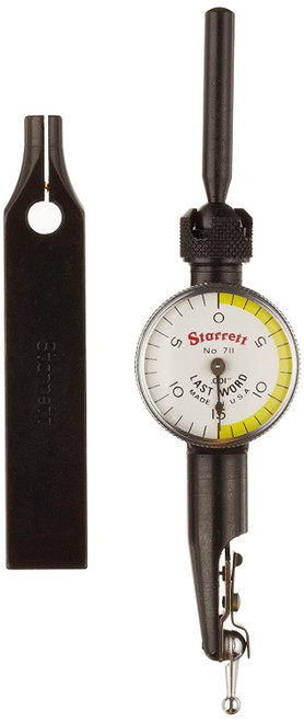 Starrett DIAL TEST INDICATOR SET, 0-15-0, .001" GRAD