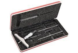 Starrett MICROMETER DEPTH GAGE 0-75mm, 4" BASE