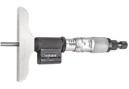 Starrett MICROMETER DEPTH GAGE, DIGITAL, 0-3"