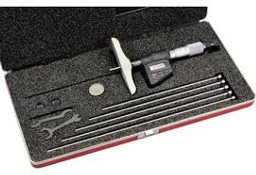 Starrett ELECTRONIC DEPTH MICROMETER, 0-6"