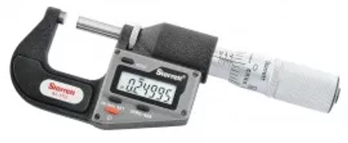 Starrett 3732XFL-1 Electronic Outside Micrometer, 0 to 1" range