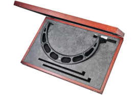 Starrett 436.1XRLZ-18 Outside Micrometer, Ratchet, 17-18"