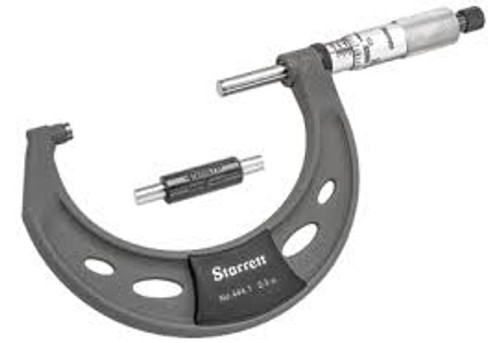 Starrett OUTSIDE MICROMETER, 2-3", .0001" GRADS