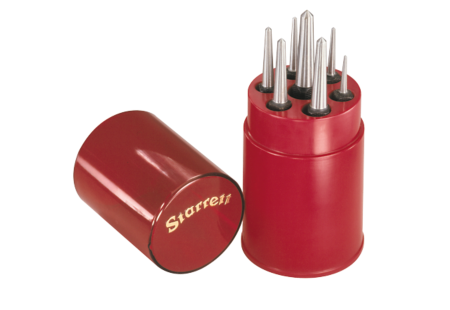 Starrett ROUND PLASTIC CASE 2 5/8"D X 6" H