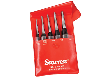 Starrett PRICK PUNCH SET