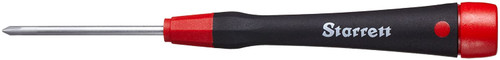 Starrett 551F Precision Chromium Vanadium Steel Phillips Screwdriver, PH 0 Head, 2" Blade Length