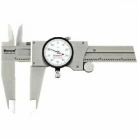 Starrett 120Z-12 Dial Caliper, hardened stainless steel, 0 to 12", imperial