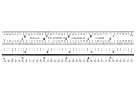 Starrett BLADE FOR  JUNIOR COMBINATION SET, 6" B33J-4R