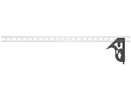 Starrett COMBINATION SET, 24", 4R GRADS