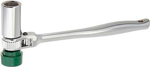 Wright Tool 4482  1/2" Drive Scaffold Ratchet w/Soft Face Hammer Open End Socket 7/8" - 10-1/2"
