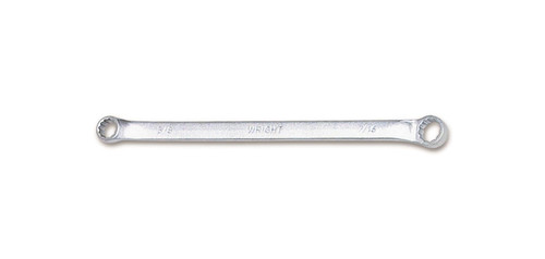 Wright Tool 51416  Box Wrench 12 Point Standard Double Modified Offset Satin - 7/16" x 1/2"