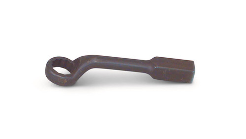 Wright Tool 19-55MM  Striking Face Box Wrench 12 Point Metric 45 Offset Handle Heavy Duty Black Industrial - 55mm