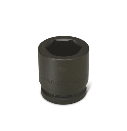 Wright Tool 848-155MM  1-1/2" Drive 6 Point Standard Metric Impact Socket - 155mm