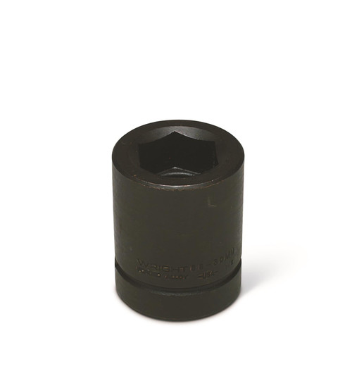 Wright Tool 88-38MM  1" Drive 6 Point Standard Metric Impact Socket - 38mm