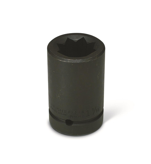Wright Tool 8946R  1" Drive 8 Point Deep Impact Socket - 1-7/16"