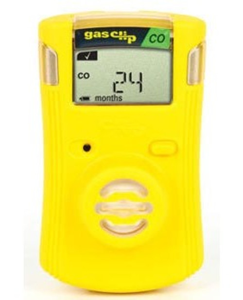 Gas Clip Technologies SGC-C  Two-Year Single Gas Clip (SGC) - (CO) Carbon Monoxide Yellow