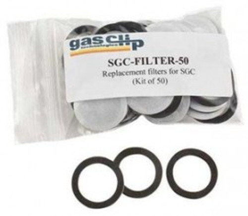 Gas Clip Technologies SGC-FILTER-50  Single Gas Clip Filter: Pack of 50 (SGC or SGC PLUS)