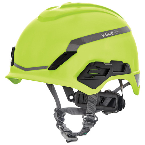 MSA HELMET,V-GARDH1,NOVENT,FT3PIV,HI-VIZ Y/G  10194796