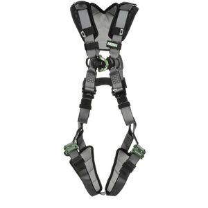 MSA HARN,V-FIT,STD,BACK D,QCLS,SHLDR&LEG PAD  10194945