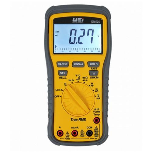UEI DM525  TRMS 1000V, INDUSTRIAL, WIRELESS, W/ POWER FACTOR