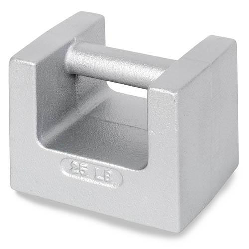 Ohaus 30391751 Weight, 25 lb, NIST F, Traceable Cert