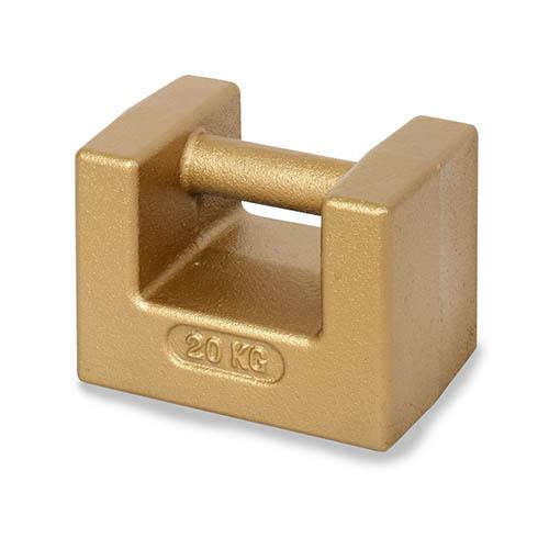 OHAUS Weight, 20 kg, NIST F, Traceable Cert