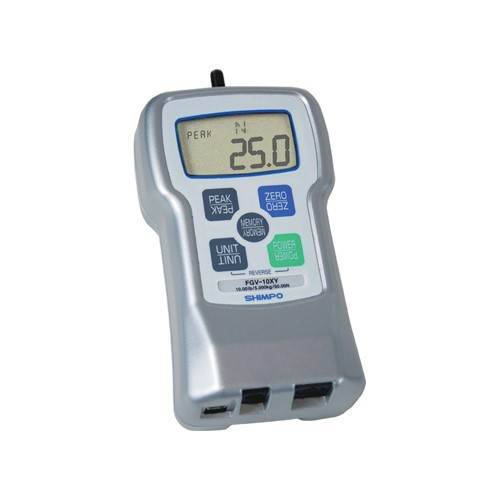 Shimpo FGV-0.5XY  0.5 lb (200 g) Capacity Digital Force Gauge, Data Output  FGV-0.5XY