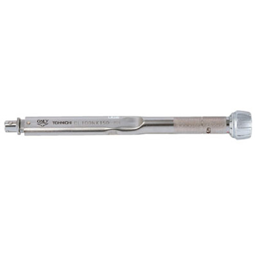 Tohnichi  CL50NX15D-MH Torque Wrench  Interchangeable Head Type Adjustable Torque Wrench with Metal Handle, 10-50, 0.5N.m, 15D