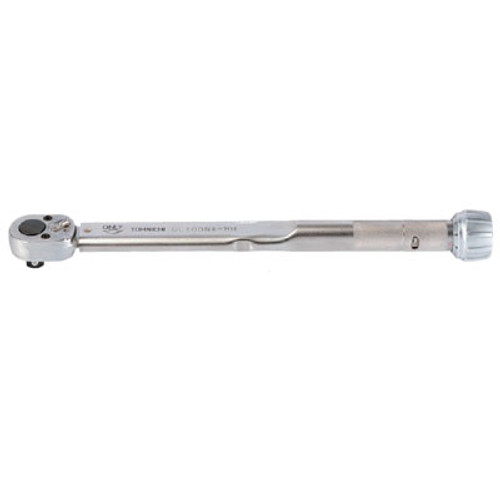 Tohnichi  900QL4-MH Torque Wrench  Ratchet Head Type Adjustable Torque Wrench with Metal Handle, 200-1000, 10kgf.cm, 1/2" Square Drive
