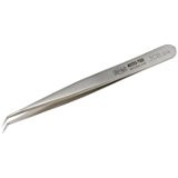 Aven 18078ACU Pattern 3CB Angled Ultra Fine Precision Tweezer, Stainless Stee...