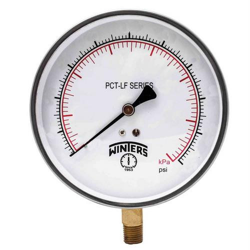 Winters PCT-LF SERIES (LEAD-FREE) 4.5" 30"/0/160 PSI/KPA 1/4" NPT LM  PCT332LF