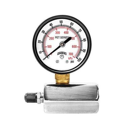 Winters PETM-LF SERIES (LEAD-FREE) WATER TEST, 2.5" 0/300 PSI/KPA 3/4" SWIVEL PLUS MAXI  PETM217LF