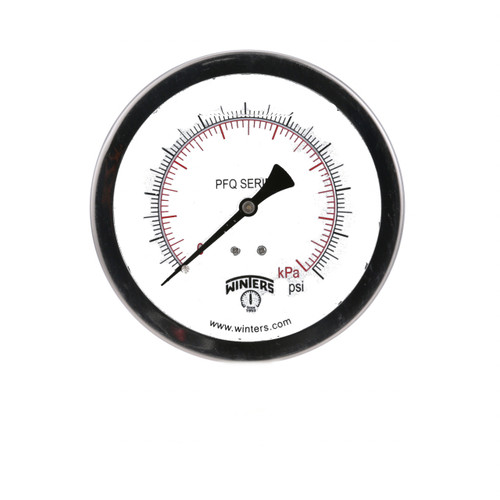 Winters FILLED/BR 2.5" 0/10,000 PSI/BAR 7/16"-20 SAE BTM  PFQ3667