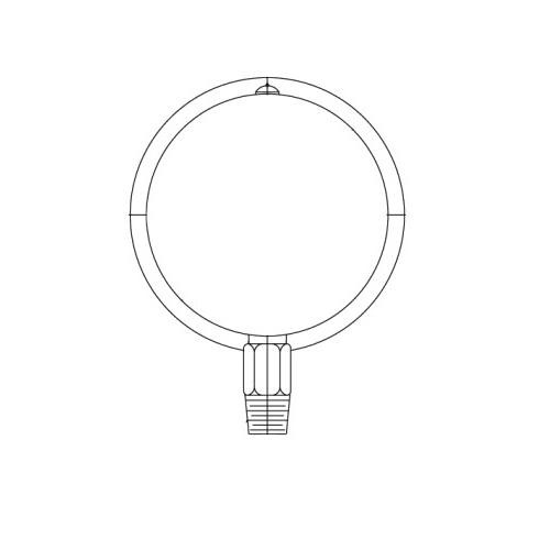 Winters SS 6" SAFETY 0/100 PSI/KPA 1/2" BTM  PSC4917