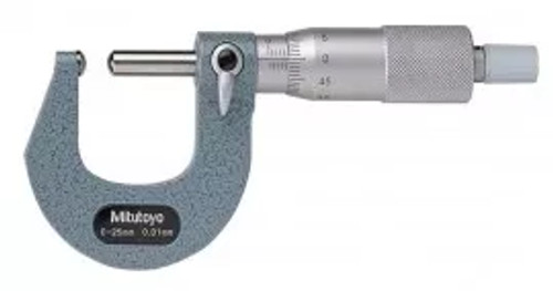 Mitutoyo 115-305 Tube Micrometer Pin Anvil Flat Spindle, 0 to 1