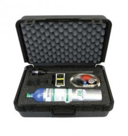 Gas Clip Confined Space Kit for MGC Simple & Simple Plus - Hard-sided carrying casewith foam insert, 1' sampling probe, air stone particulate filter, 10' sampling hose, hand aspirator pump, 3' calibration/test hose with quick connect, MGC Simple ca