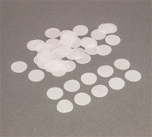 Gas Clip Hydrophobic Filter replacement (Thin) - 50 Pack (for all MGC Pumps)  MGC-PUMP-H-FILTER-50