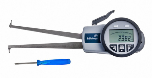 Mitutoyo 209-906 Digital Caliper Gage, 1.38-2.95", 0.001", 132 mm Depth with Internal Tube Thickness Measurement