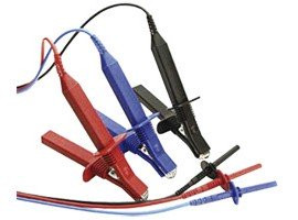 Megger 1005-817 Screened HV Test Lead Set, 20m, with Large Insulated Clips and Carry Bag