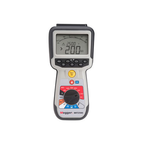 Megger MIT2500 2.5 kV High Voltage Hand-Held Insulation and Continuity Tester