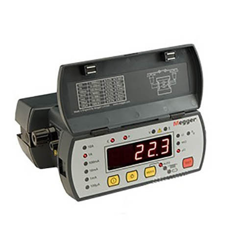 Megger DLRO10 No Leads (1006-660) Digital Low Resistance Ohmmeter, 10A, No Lead Set