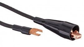 Megger 242041-30 Current Test Lead, Terminal Clip, 10A, 30ft.