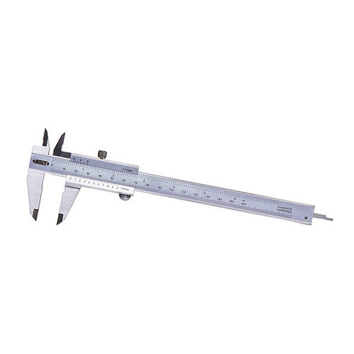 Insize 1205-150S Vernier Caliper, 0-150Mm/0-6"