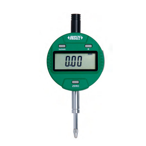 Insize 2501-10Fe Adjustable Coefficient Digital Indicators, .5/12.7Mm, Flat Back
