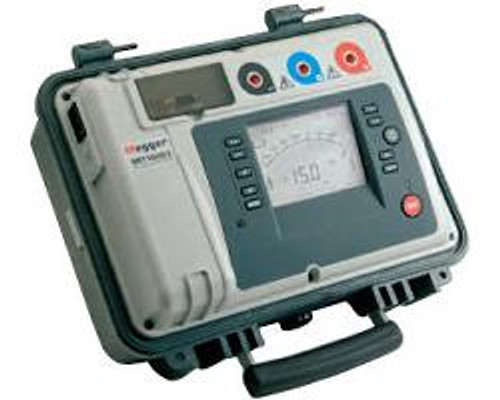 MEGGER 1001-944 Insulation Resistance Megohmmeter Digital Backlit LCD w/Analog Bar Graph Megger Series