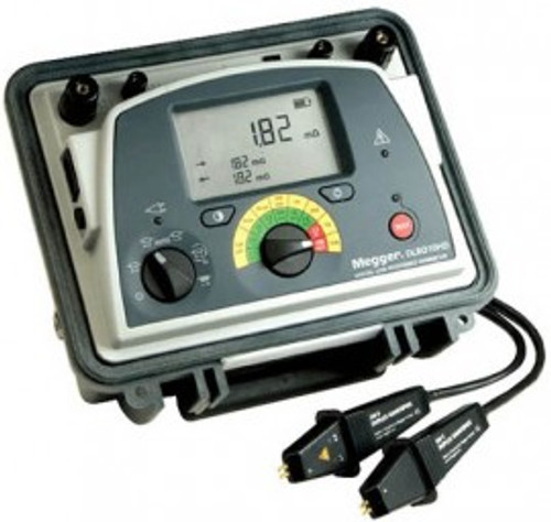 Megger 1006-657 DLRO10HD-NLS LowRes Ohmmeter NO LEAD SET