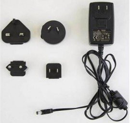 Megger 90011-992 Universal DC Power Adapter with Interchangeable Plug Adapters, 24V